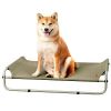 35 Inch Elevated Pet Bed,Outdoor Dog Bed,Army Green