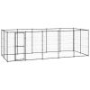 Outdoor Dog Kennel Steel 130.2 ftÂ¬â‰¤