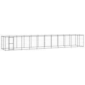 Outdoor Dog Kennel Steel 286.5 ftÂ¬â‰¤