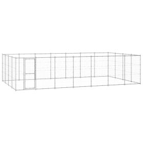 Outdoor Dog Kennel Galvanized Steel 364.7 ftÂ¬â‰¤