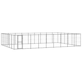 Outdoor Dog Kennel Steel 703.3 ftÂ¬â‰¤