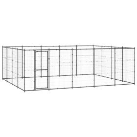 Outdoor Dog Kennel Steel 260.5 ftÂ¬â‰¤