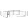 Outdoor Dog Kennel Steel 547 ftÂ¬â‰¤