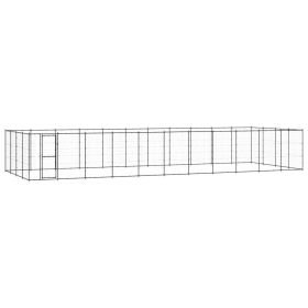 Outdoor Dog Kennel Steel 573.1 ftÂ¬â‰¤