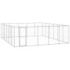 Outdoor Dog Kennel Galvanized Steel 390.7 ftÂ¬â‰¤