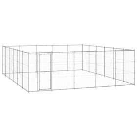 Outdoor Dog Kennel Galvanized Steel 390.7 ftÂ¬â‰¤