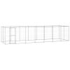 Outdoor Dog Kennel Galvanized Steel 182.3 ftÂ¬â‰¤