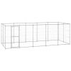 Outdoor Dog Kennel Galvanized Steel 130.2 ftÂ¬â‰¤