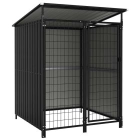 Outdoor Dog Kennel 52.4"x52.4"x64.6"