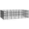 Outdoor Dog Kennel Steel 277.7 ftÂ¬â‰¤