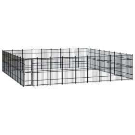 Outdoor Dog Kennel Steel 803.5 ftÂ¬â‰¤