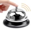 Stainless Steel Desktop Reception Desk Service Servant Bell