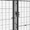 Outdoor Dog Kennel Steel 286.5 ftÂ¬â‰¤