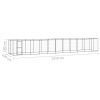 Outdoor Dog Kennel Steel 286.5 ftÂ¬â‰¤