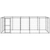 Outdoor Dog Kennel Steel 130.2 ftÂ¬â‰¤