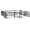 Outdoor Dog Kennel Steel 803.5 ftÂ¬â‰¤