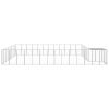 Dog Kennel Silver 325.6 ftÂ¬â‰¤ Steel