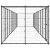 Outdoor Dog Kennel Steel with Roof 286.5 ftÂ¬â‰¤