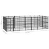 Outdoor Dog Kennel Steel 208.3 ftÂ¬â‰¤