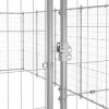 Outdoor Dog Kennel Galvanized Steel 390.7 ftÂ¬â‰¤