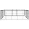 Outdoor Dog Kennel Steel 390.7 ftÂ¬â‰¤