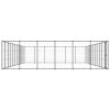 Outdoor Dog Kennel Steel 859.6 ftÂ¬â‰¤