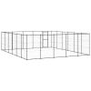 Outdoor Dog Kennel Steel 390.7 ftÂ¬â‰¤