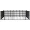 Outdoor Dog Kennel Steel 486.1 ftÂ¬â‰¤