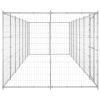 Outdoor Dog Kennel Galvanized Steel 182.3 ftÂ¬â‰¤