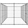 Outdoor Dog Kennel Steel 130.2 ftÂ¬â‰¤