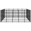 Outdoor Dog Kennel Steel 248 ftÂ¬â‰¤