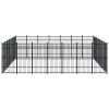 Outdoor Dog Kennel Steel 486.1 ftÂ¬â‰¤