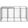 Dog Kennel Black 26 ftÂ¬â‰¤ Steel