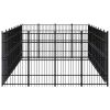 Outdoor Dog Kennel Steel 317.4 ftÂ¬â‰¤