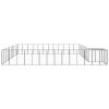 Dog Kennel Black 403.8ftÂ¬â‰¤ Steel