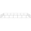 Dog Kennel Silver 376.7 ftÂ¬â‰¤ Steel