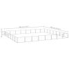 Dog Kennel Silver 602.8 ftÂ¬â‰¤ Steel