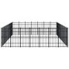 Outdoor Dog Kennel Steel 694.4 ftÂ¬â‰¤