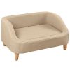 beige Pet Sofa Dog Sofa Cat sofa