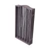 Pet Gate â€šÃ„Ã¬ Dog for Doorways, Stairs or House Freestanding, Folding, brown,Arc