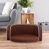 Brown Round Pet Sofa Dog sofa Dog bed Cat Bed Cat Sofa