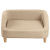 beige Pet Sofa Dog Sofa Cat sofa