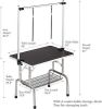 Professional Dog Pet Grooming Table Large Adjustable Heavy Duty Portable wArm &