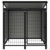 Outdoor Dog Kennel 52.4"x52.4"x45.7"