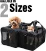 ScratchMe Pet Travel Carrier Soft Sided Portable Bag for Cats, Small Dogs,