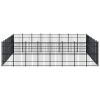 Outdoor Dog Kennel Steel 634.9 ftÂ¬â‰¤