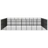 Outdoor Dog Kennel Steel 803.5 ftÂ¬â‰¤