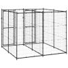 Outdoor Dog Kennel Steel 52.1 ftÂ¬â‰¤