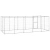 Outdoor Dog Kennel Galvanized Steel 130.2 ftÂ¬â‰¤