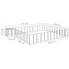 Dog Kennel Black 403.8ftÂ¬â‰¤ Steel